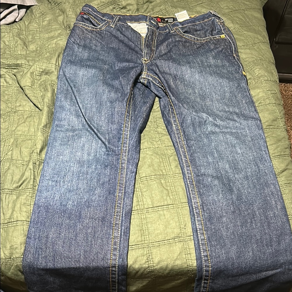 Ariat Blue Relaxed Boot Jeans